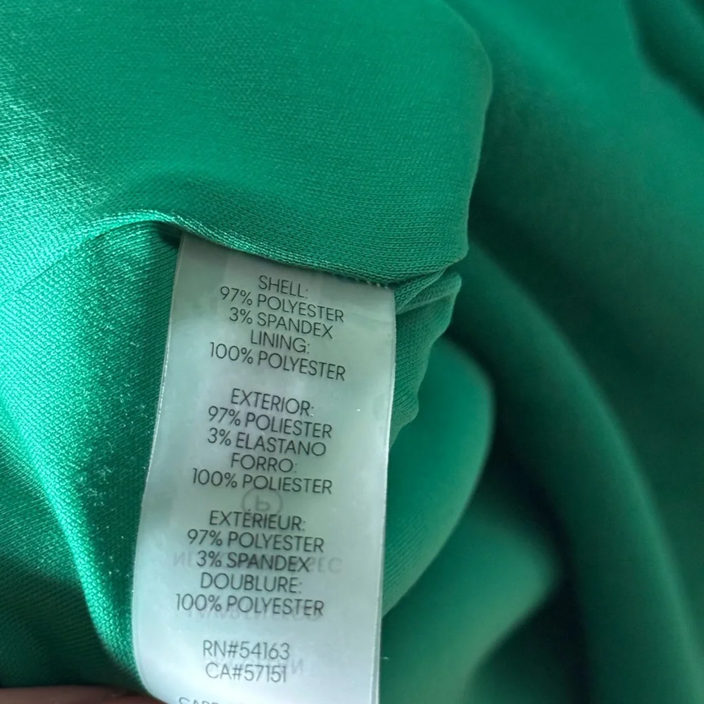 Karl Lagerfeld Green Midi Dress- Size 10‎ - Picture 3 of 4